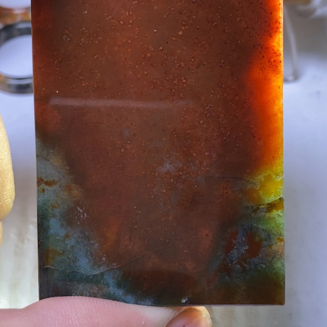 玛瑙/玉髓吊坠(赠链)未镶嵌老**o