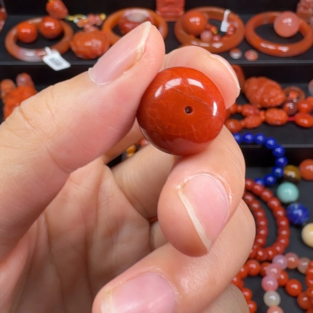 淋***中南红玛瑙未镶嵌配饰17