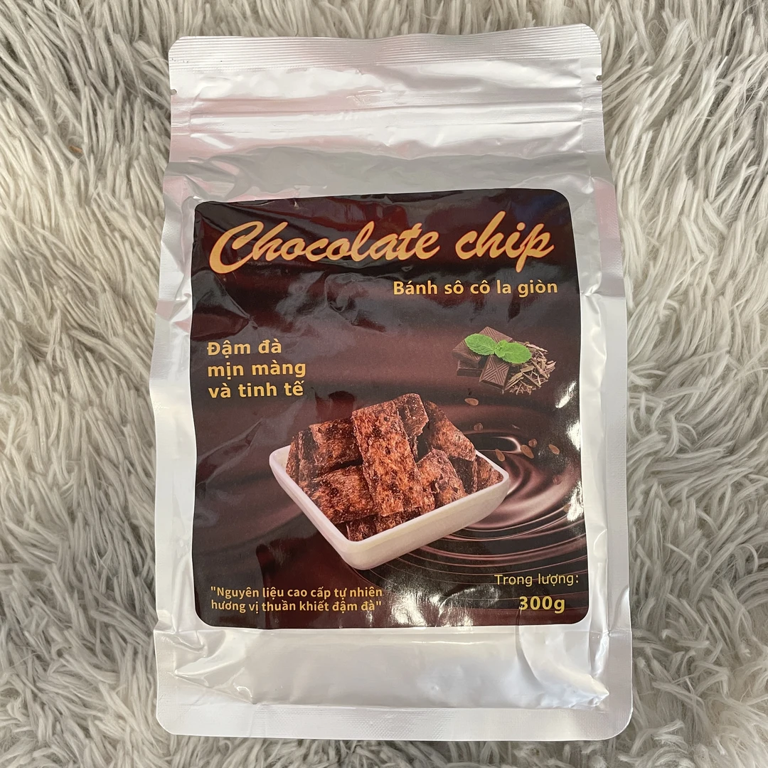 越南风味摩卡巧克力味脆片薄脆饼干