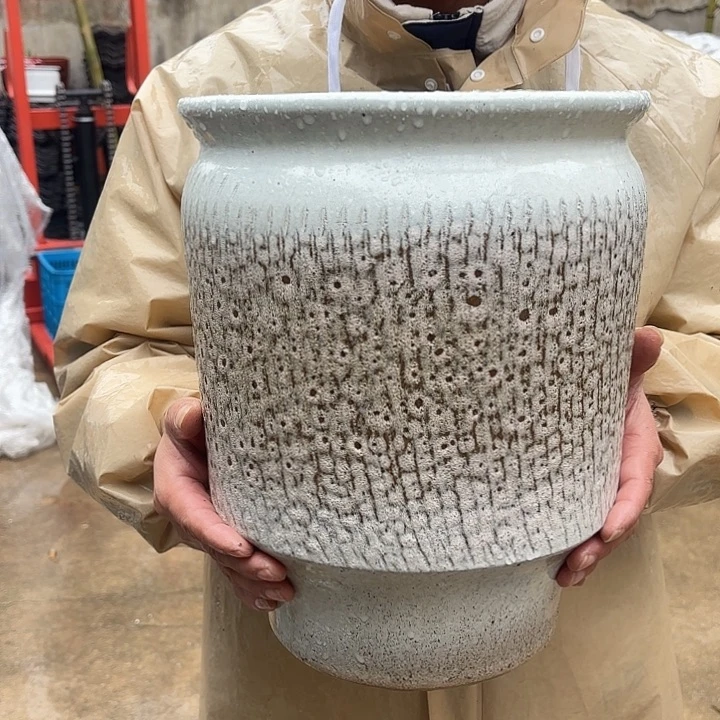 红陶口不圆口径25*30