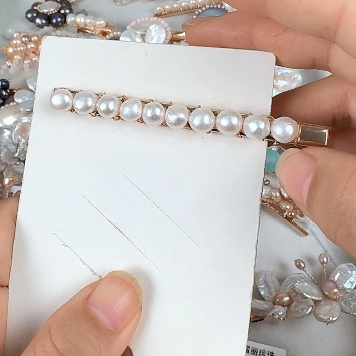 未镶嵌淡水珍珠发饰