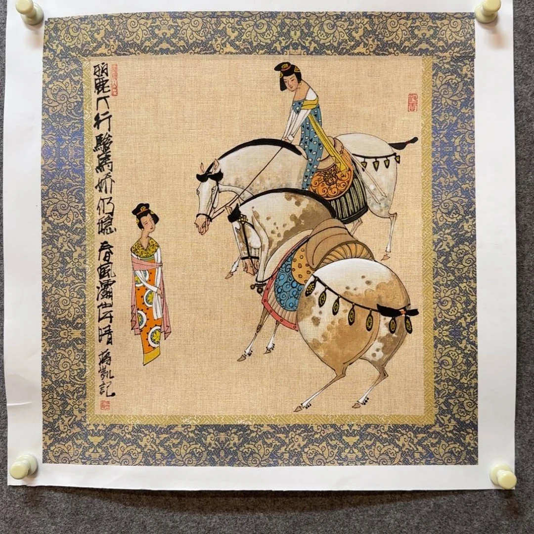 国画蒋凯老师手绘作品