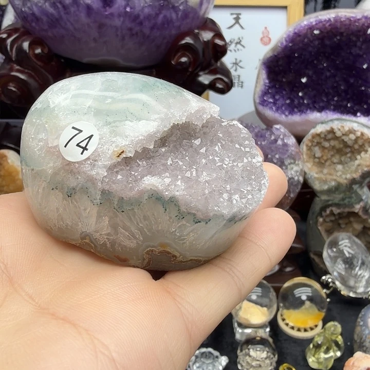 未镶嵌珠宝半成品紫晶