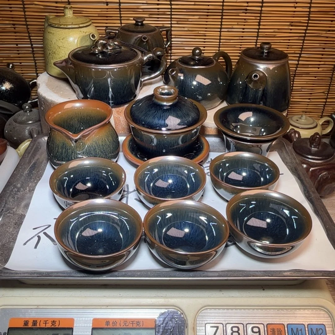 茶盏建窑建盏 微瑕作品