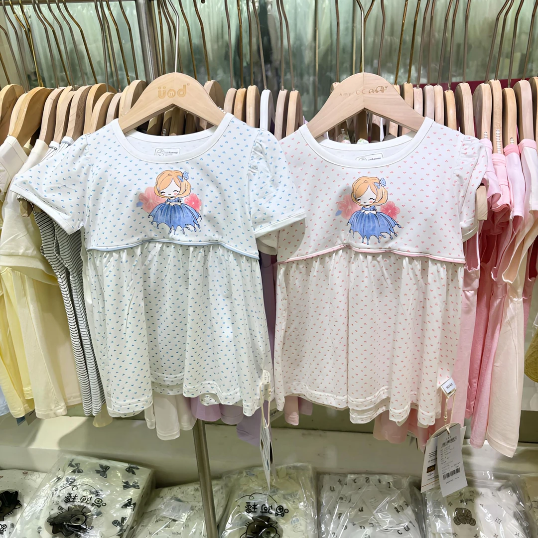 夏季女宝家居裙必备单品亲肤柔软透气可外出