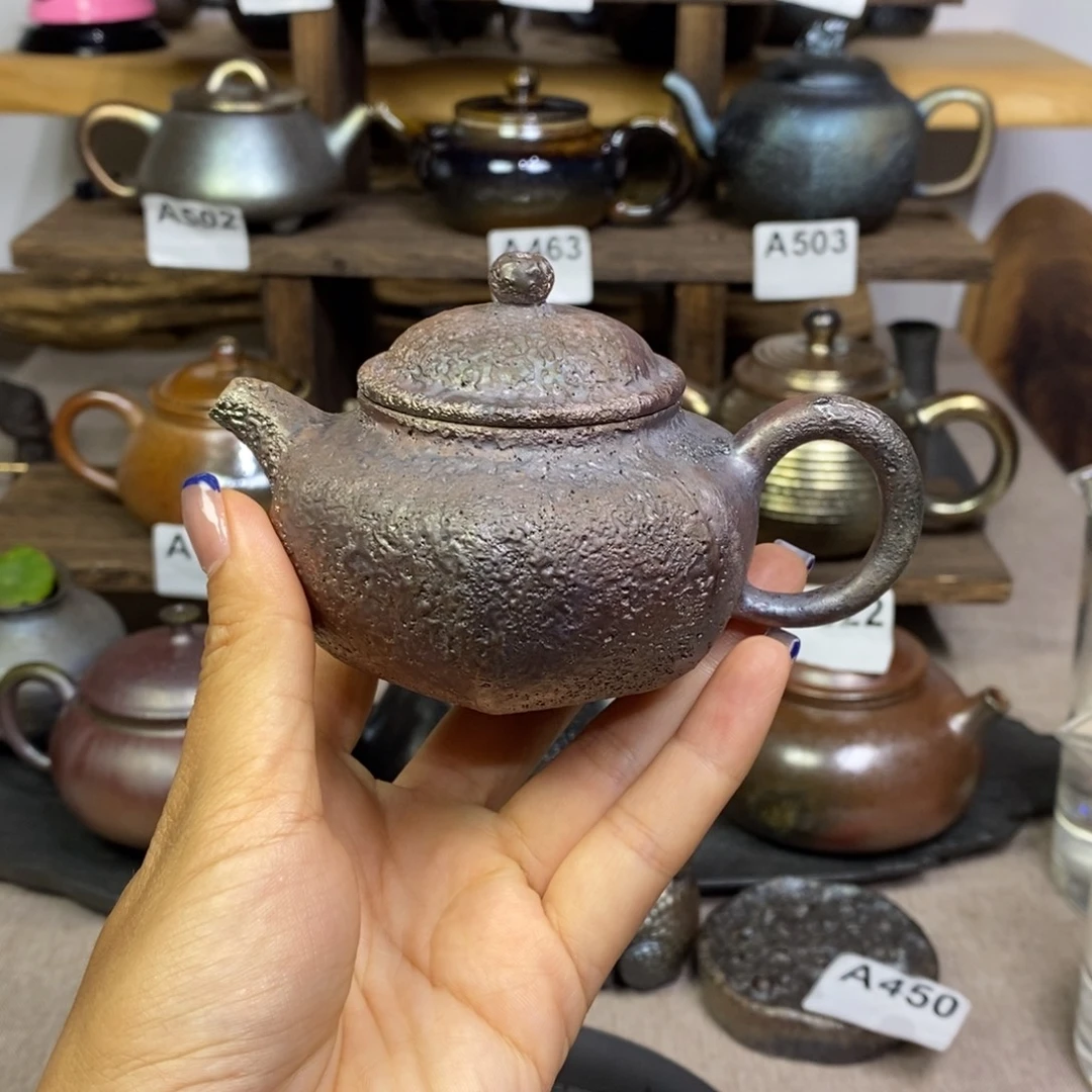 ****哥建水紫陶柴烧茶壶