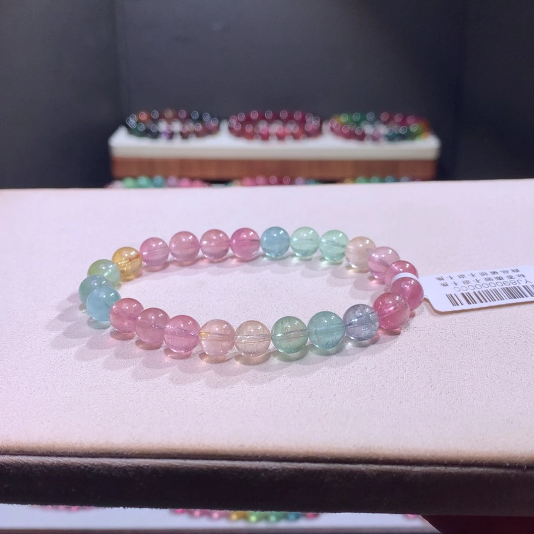 未镶嵌手链碧玺碧玺