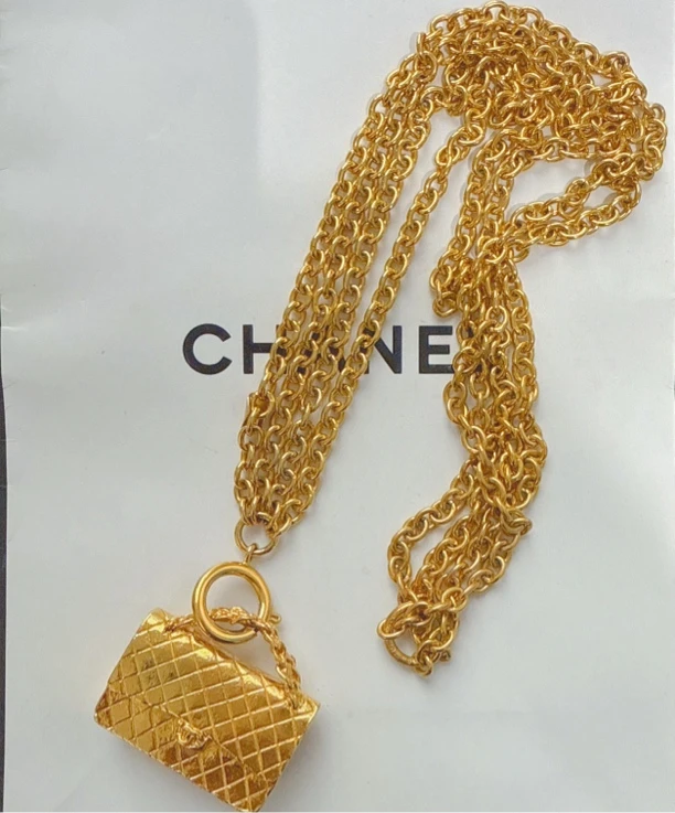 95新 Chanel/香奈儿 Chanel vintage香奈儿中古包包项链