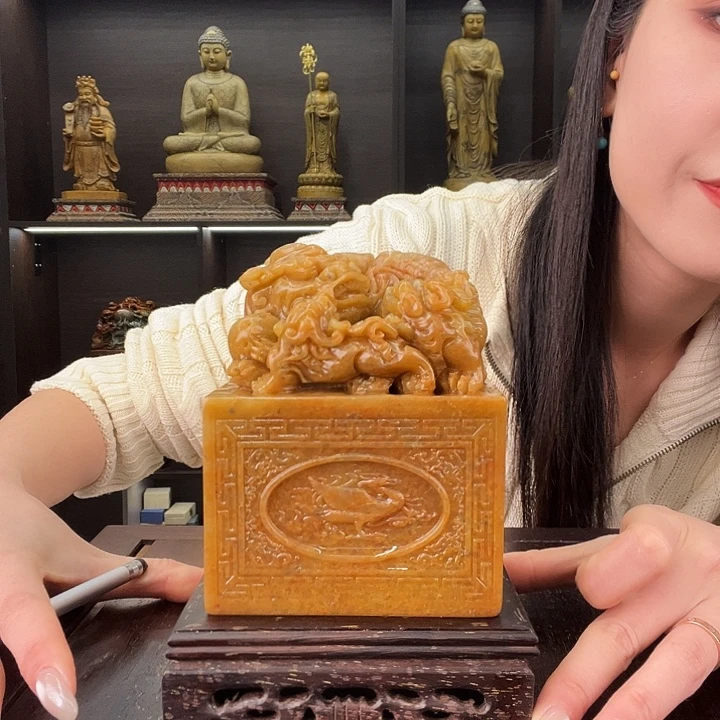 寿山石印石。。。。。。。。。。10×10