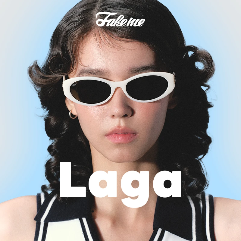 Fakeme（达人专属）新品时尚太阳镜法式中性墨镜ins可露丽 Laga