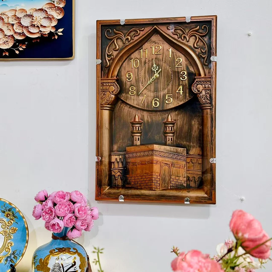 复古大号静音挂钟仿古创意