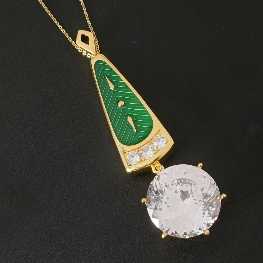 【南非定制】经典高级轻奢大气百搭吊坠  xg216801