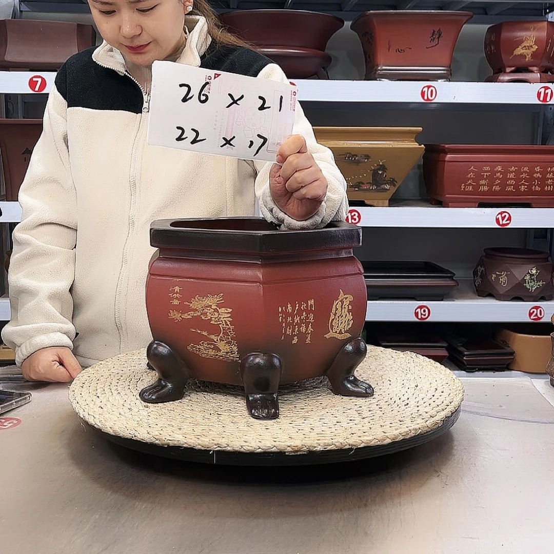 花盆紫砂紫砂花盆