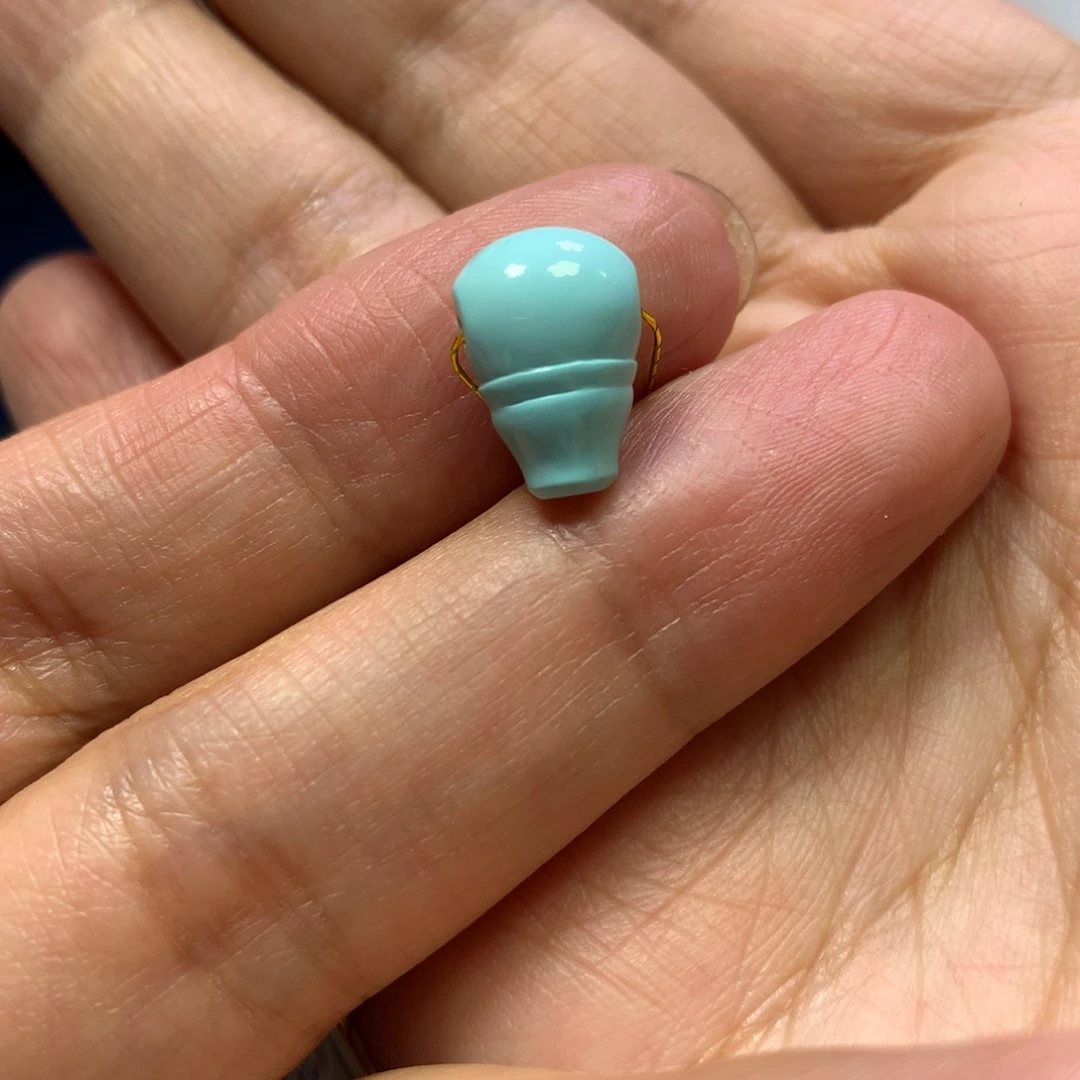 未镶嵌绿松石三通