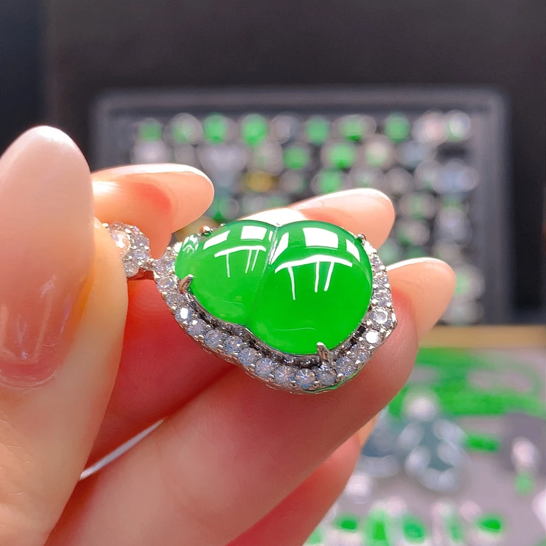 未镶嵌戒指翡翠天然翡翠