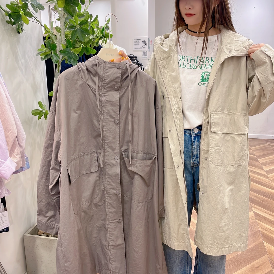 263267 连帽大兜风衣