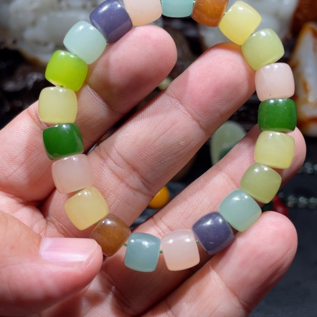 透闪石质玉未镶嵌手链