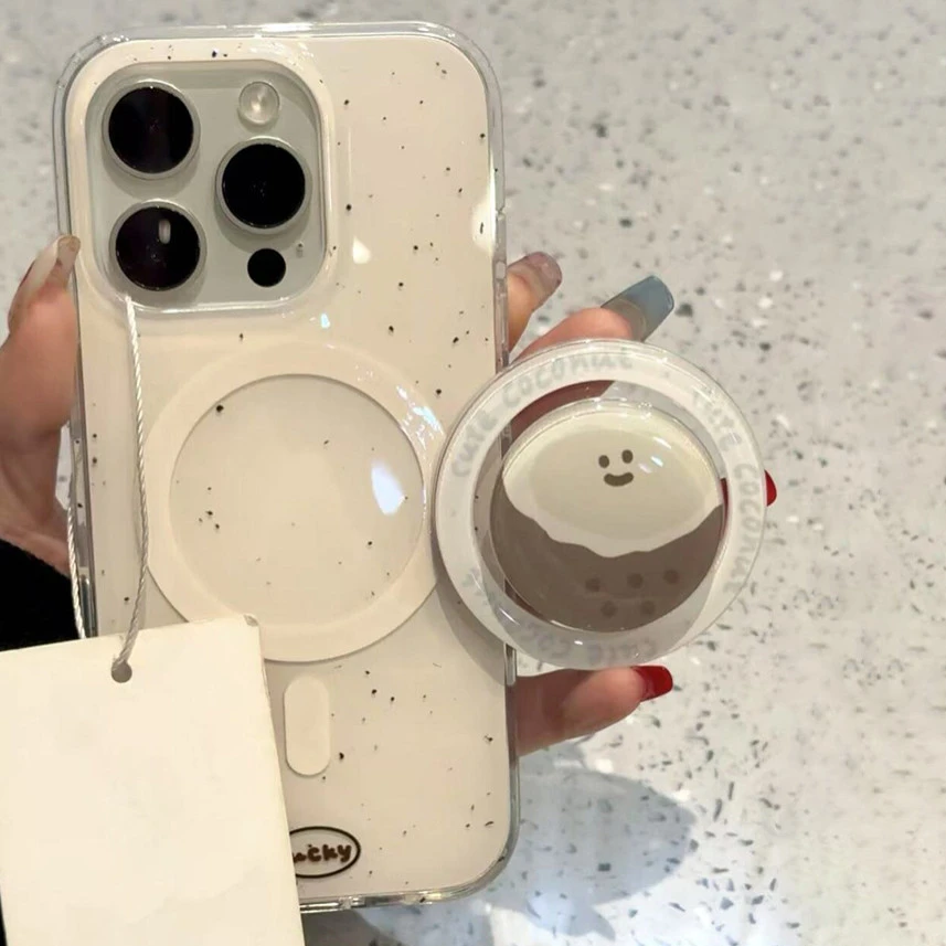 墨点椰子适用华为mate70/60pro手机壳mate50e磁吸支架mate4保护套