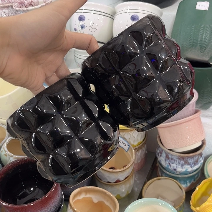 陶瓷花盆全场10包邮