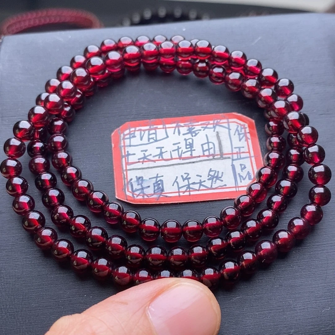手链石榴石未镶嵌5.3经济实惠大漏