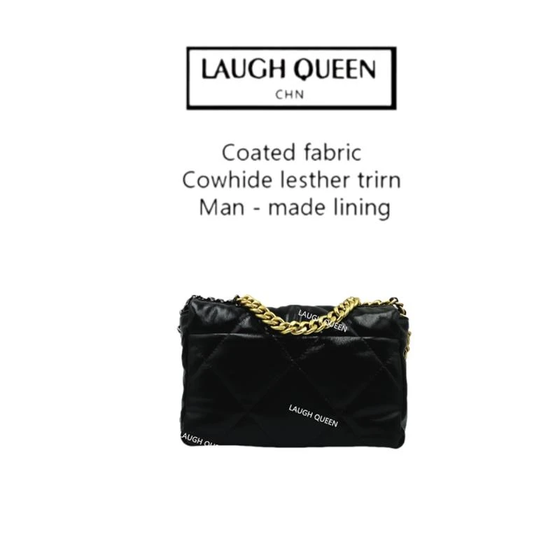 Laugh Queen手工打造真皮女士包时尚横A0A06 油蜡大号30cm