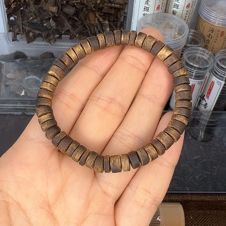 沉香沉香碎屑棋楠沉香 如意算盘6毫米