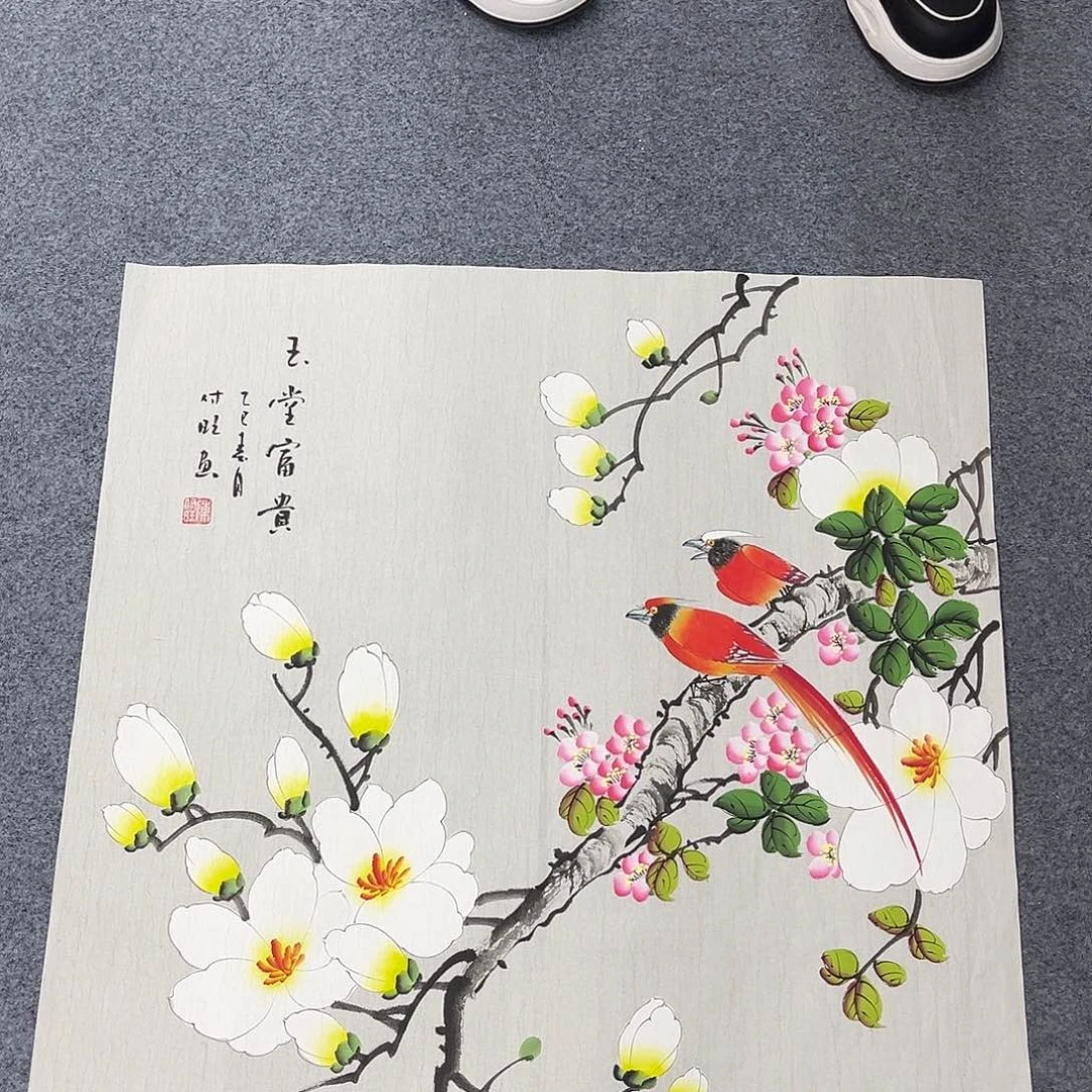 国画纯手绘作品欣赏