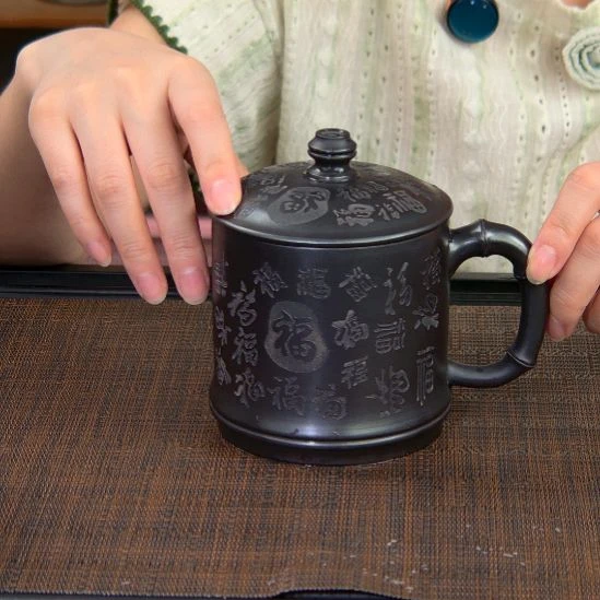 紫砂茶杯高货放漏