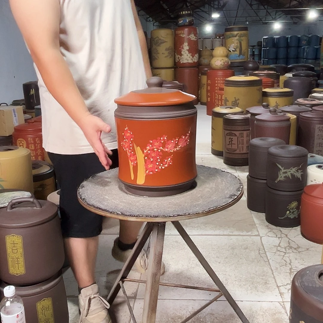 茶叶罐紫砂茶叶罐