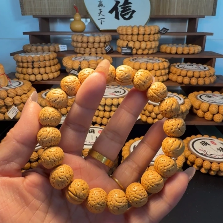 对***人手串/手链核桃老树金丹