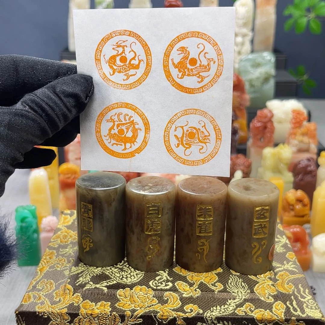 寿山石印石包邮包刻7605