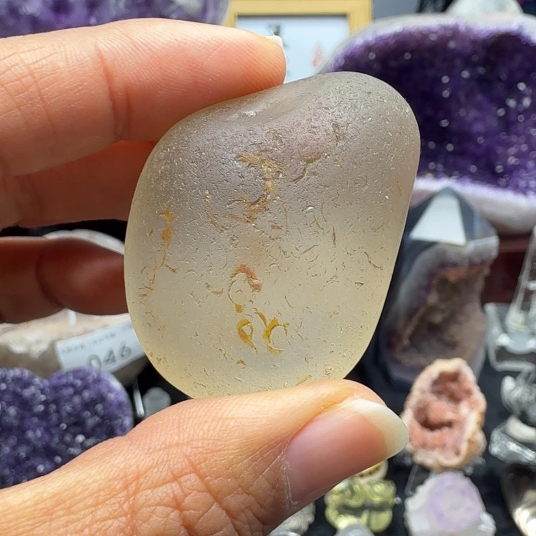 珠宝半成品紫晶未镶嵌