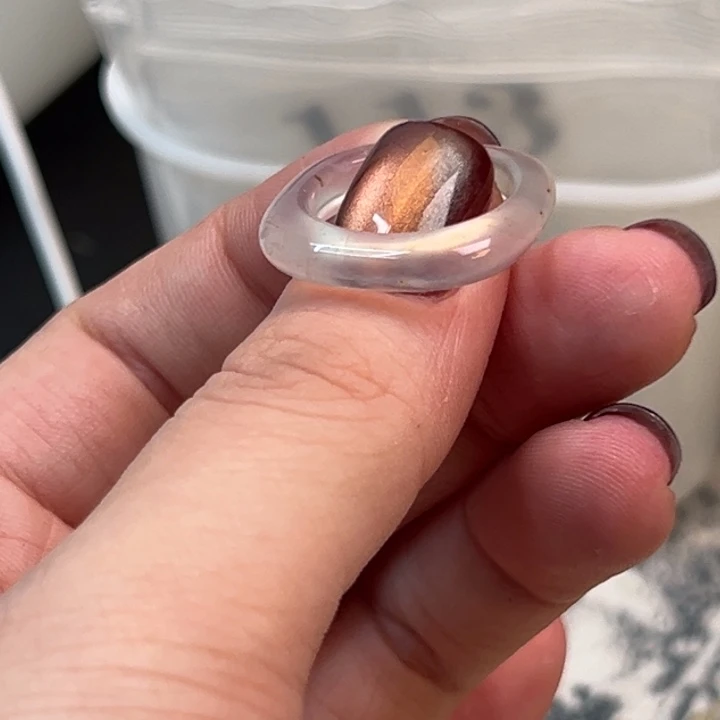 玛瑙/玉髓合金戒指117港12