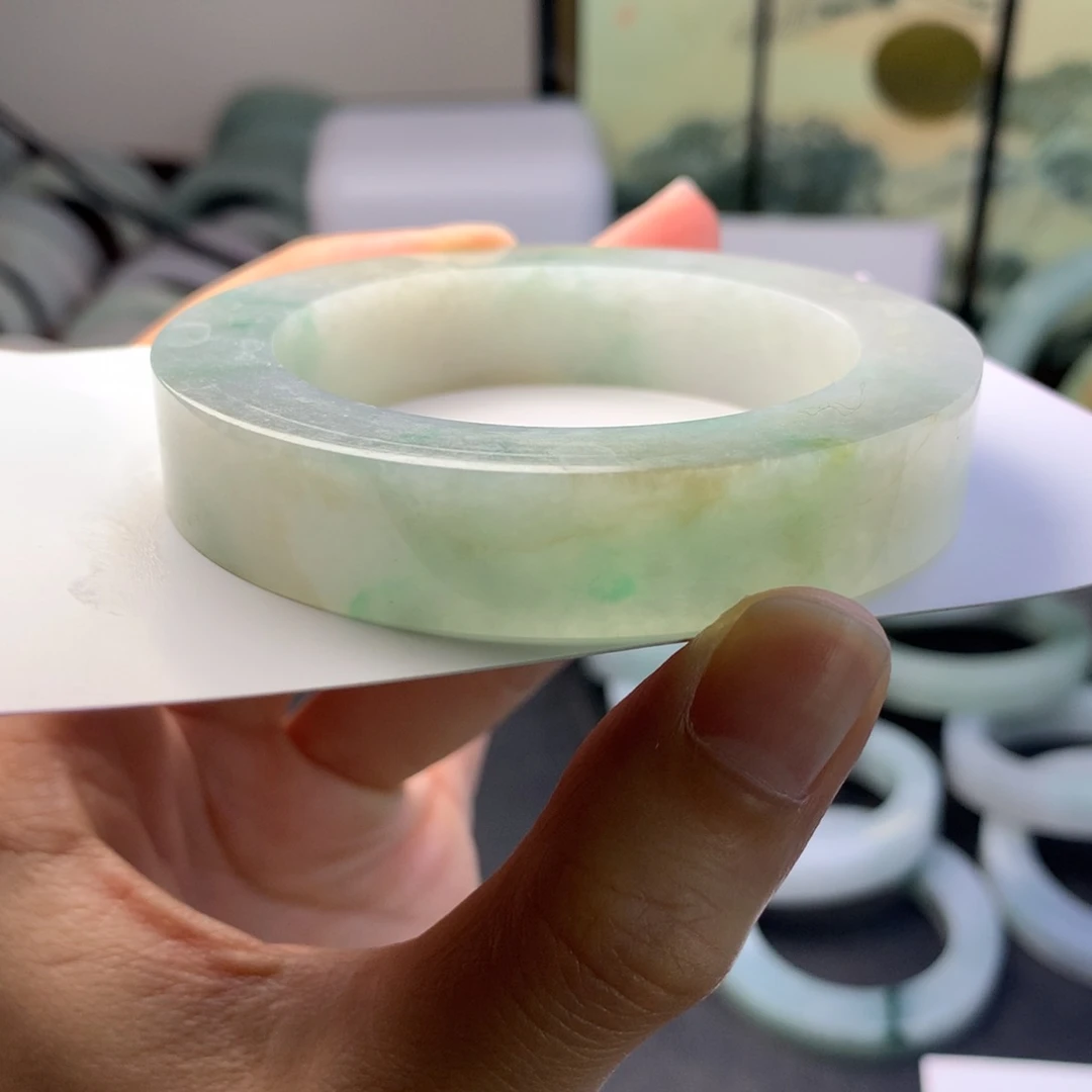 定制翡翠翡翠手镯未镶嵌