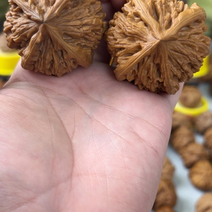 文玩核桃吊坠50尺全品无修官帽x战警 克重67