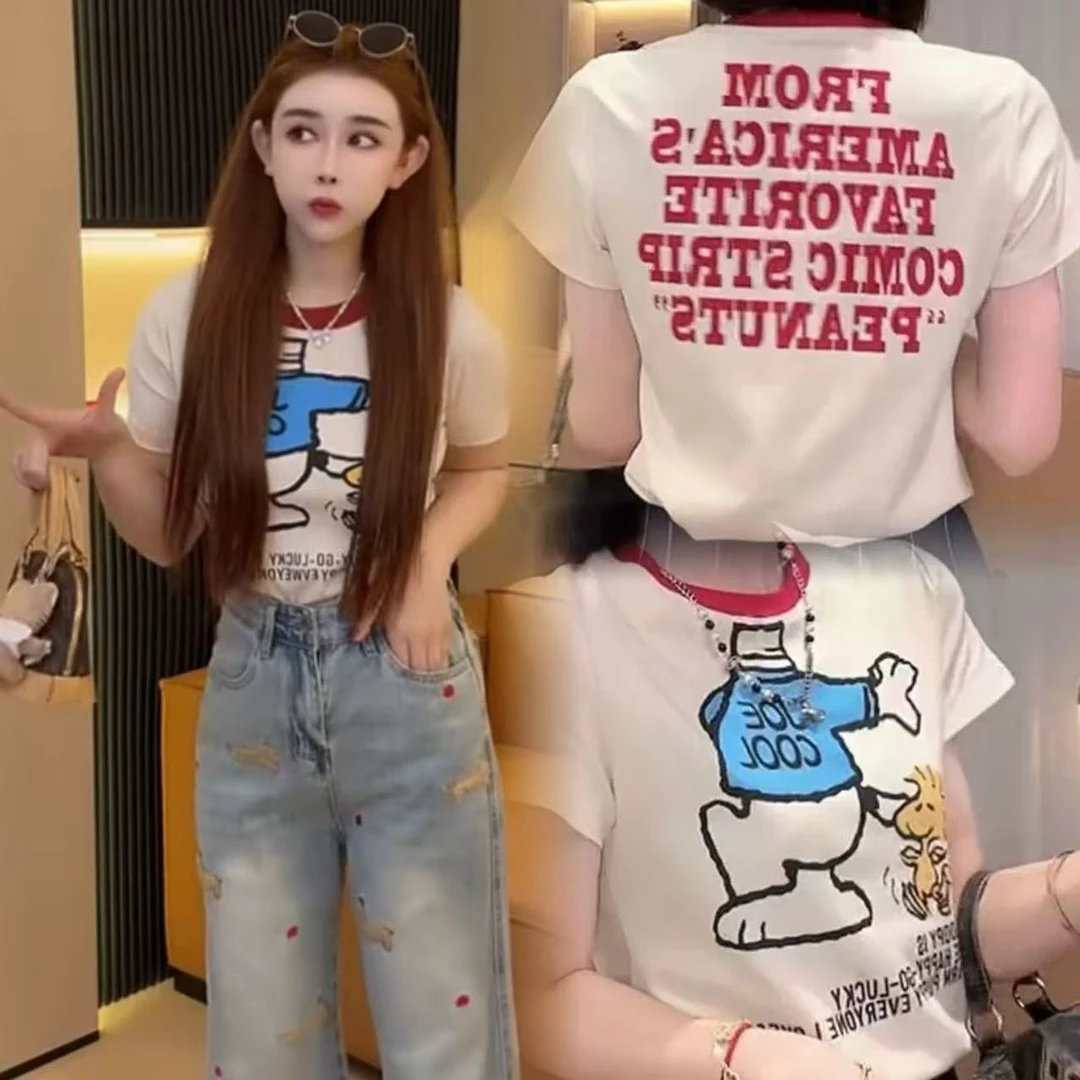 欧韩双面印花短袖T恤TX#3305