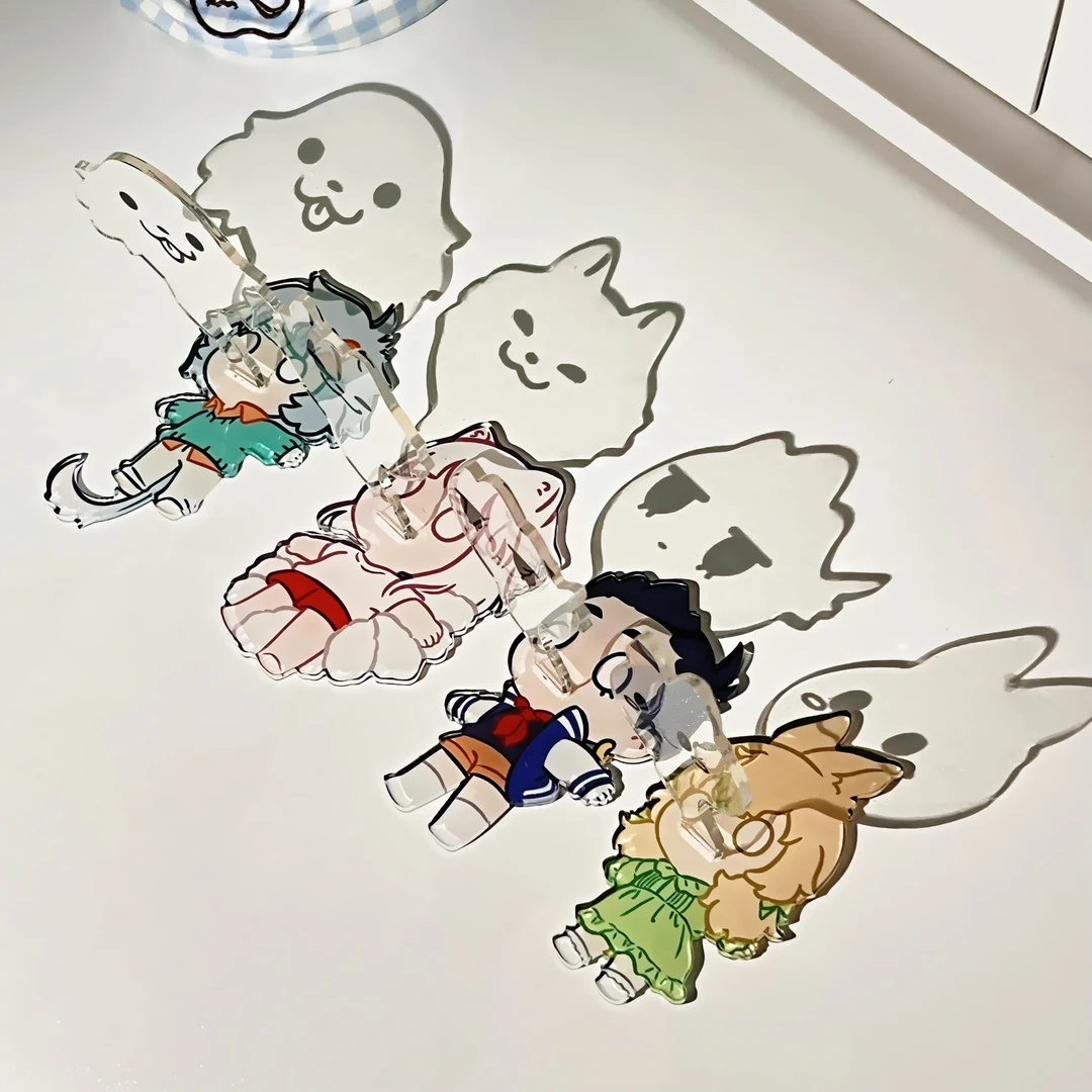 非人哉周边无边亚克力插卡立牌抽象趣味桌面摆件收藏纪念