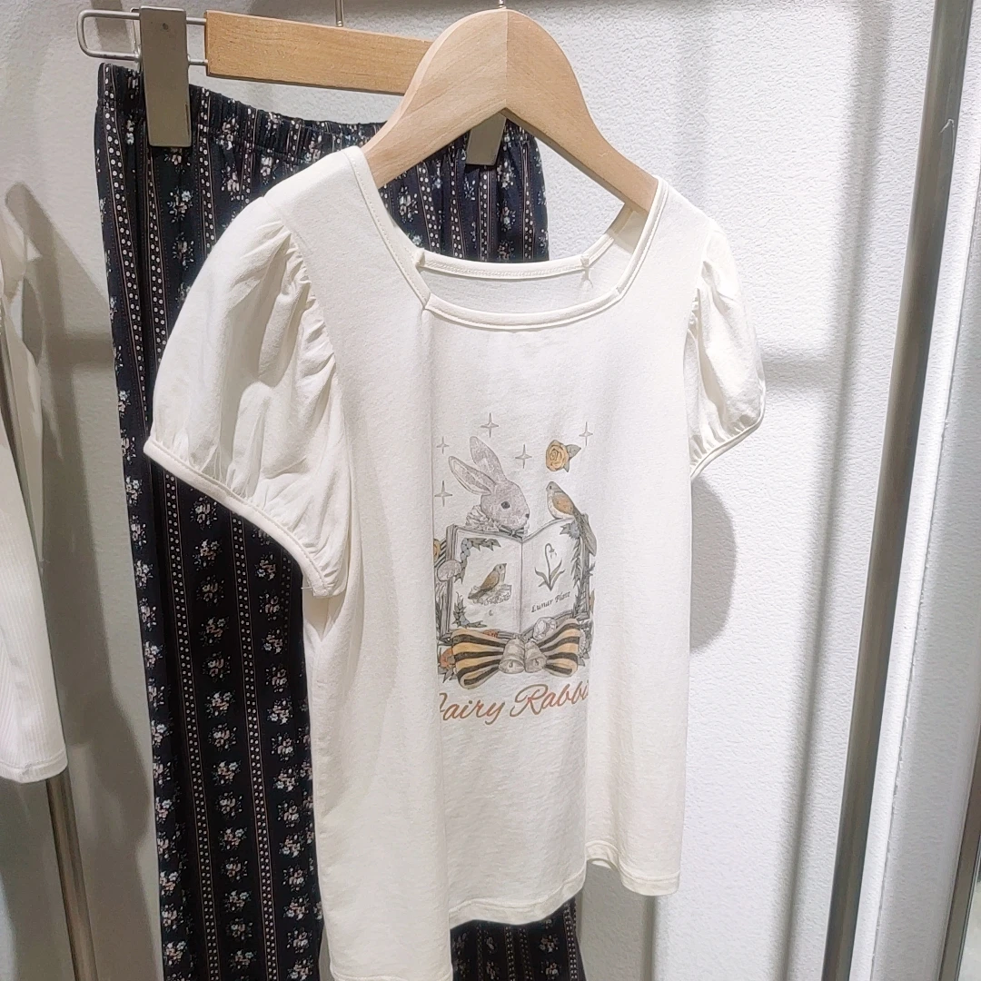 293简花短袖家居服