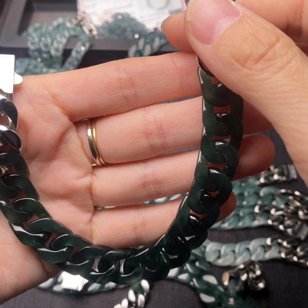 ～***～翡翠未镶嵌手链手链10002