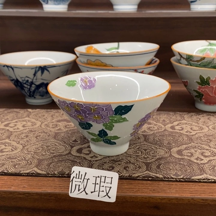 釉下老陶泥手工绘制