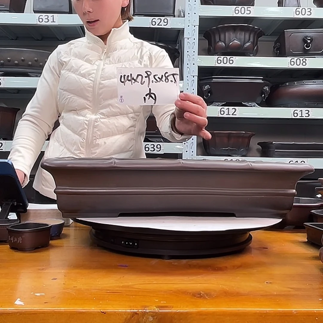 紫砂花盆宜兴紫砂25号