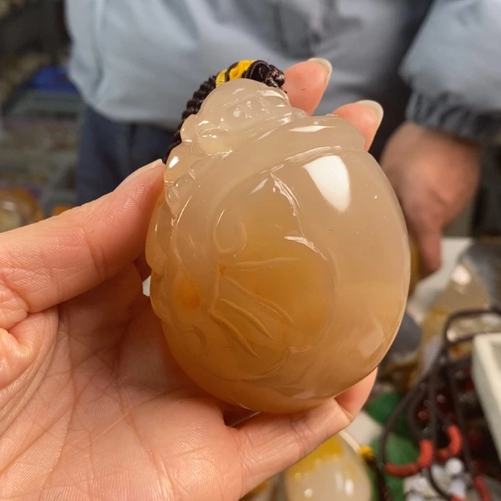 玛瑙/玉髓吊坠(不含链)未镶嵌