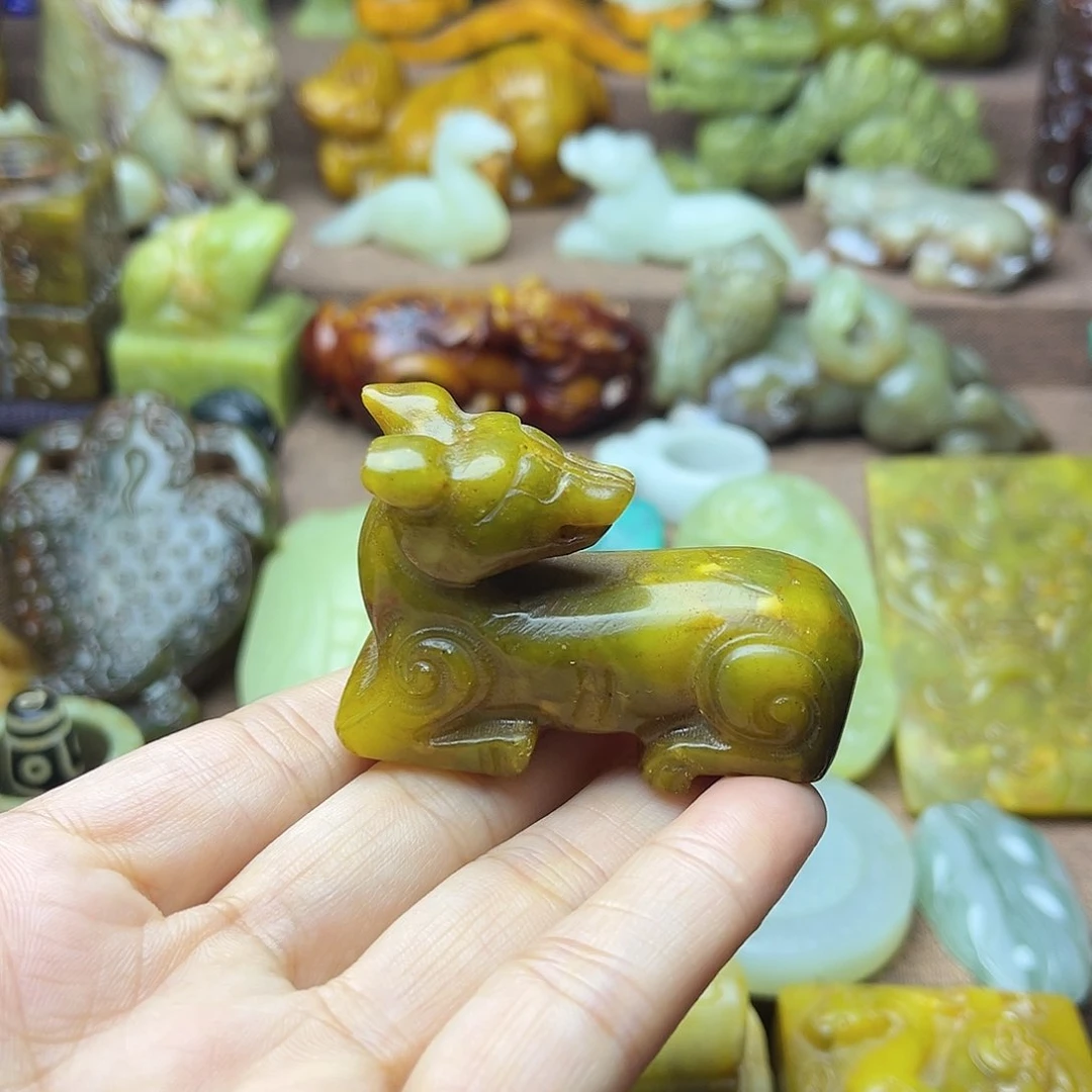 白玉菩提吊坠11。。