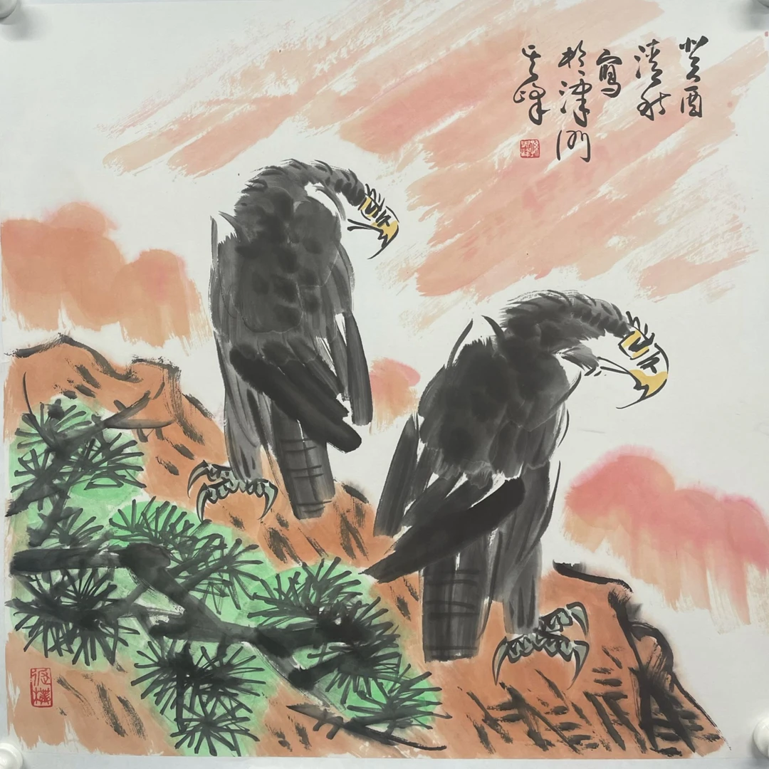 孙其峰 托片 68*68 约4.1平尺