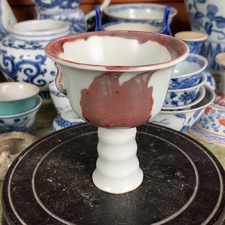 瓷片青花瓷片标本标本吧
