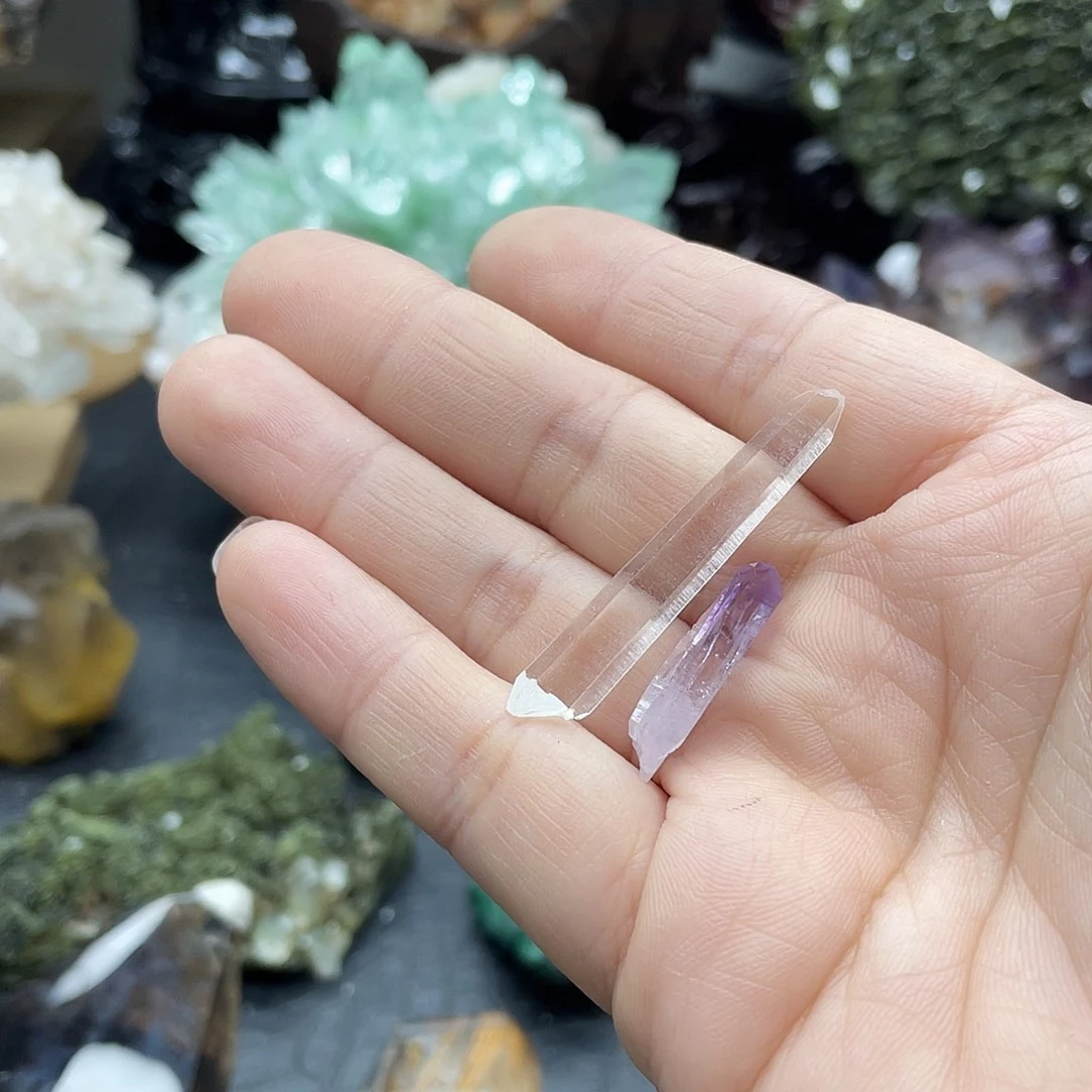 水晶利母未镶嵌疯***！