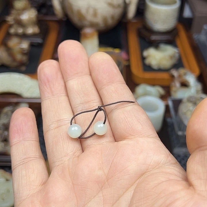 千***鹰和田玉散珠卡八珠子两颗