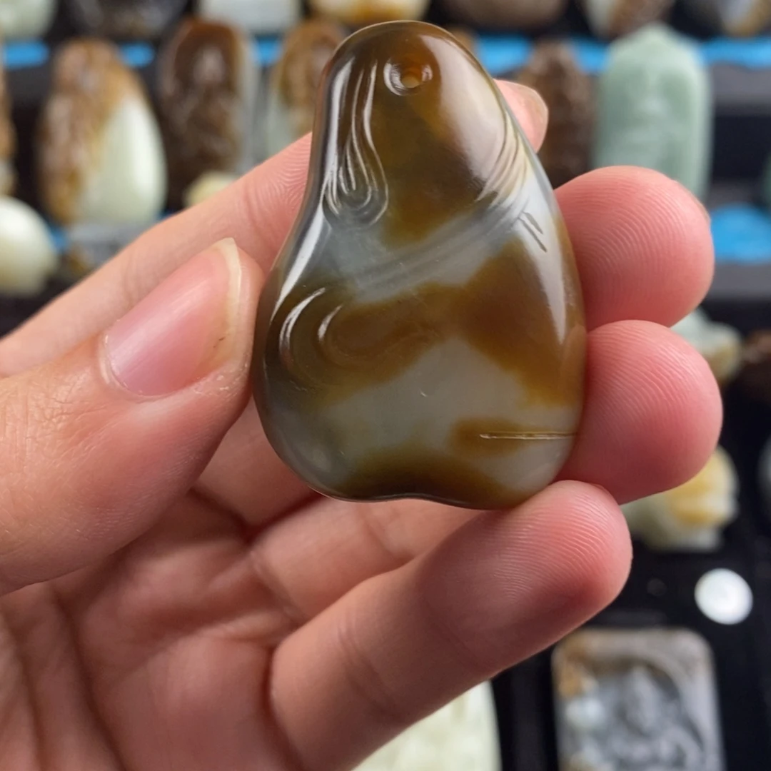 和田玉挂件未镶嵌