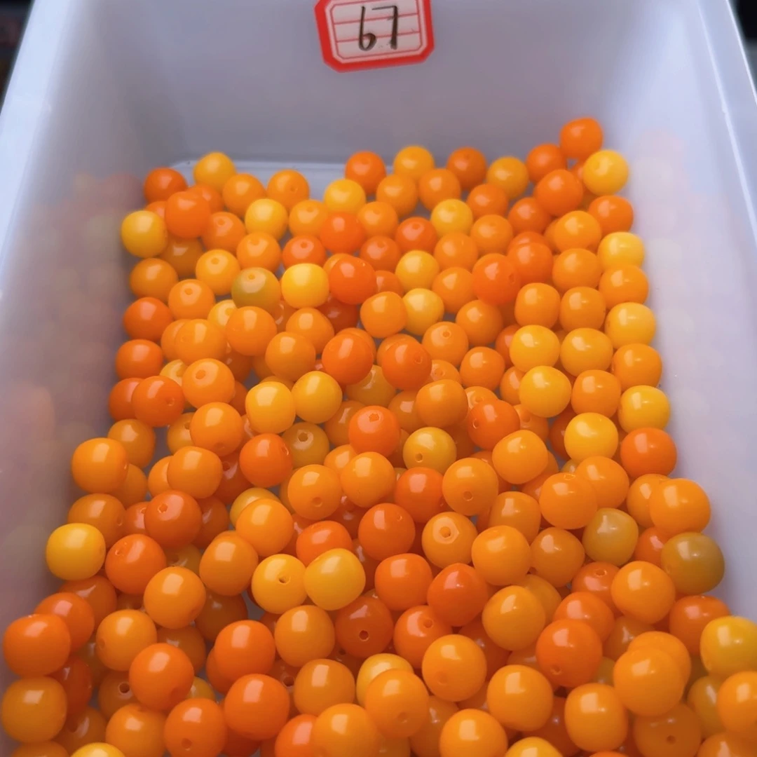 菩提根/象牙果手串50颗花开富贵10桶