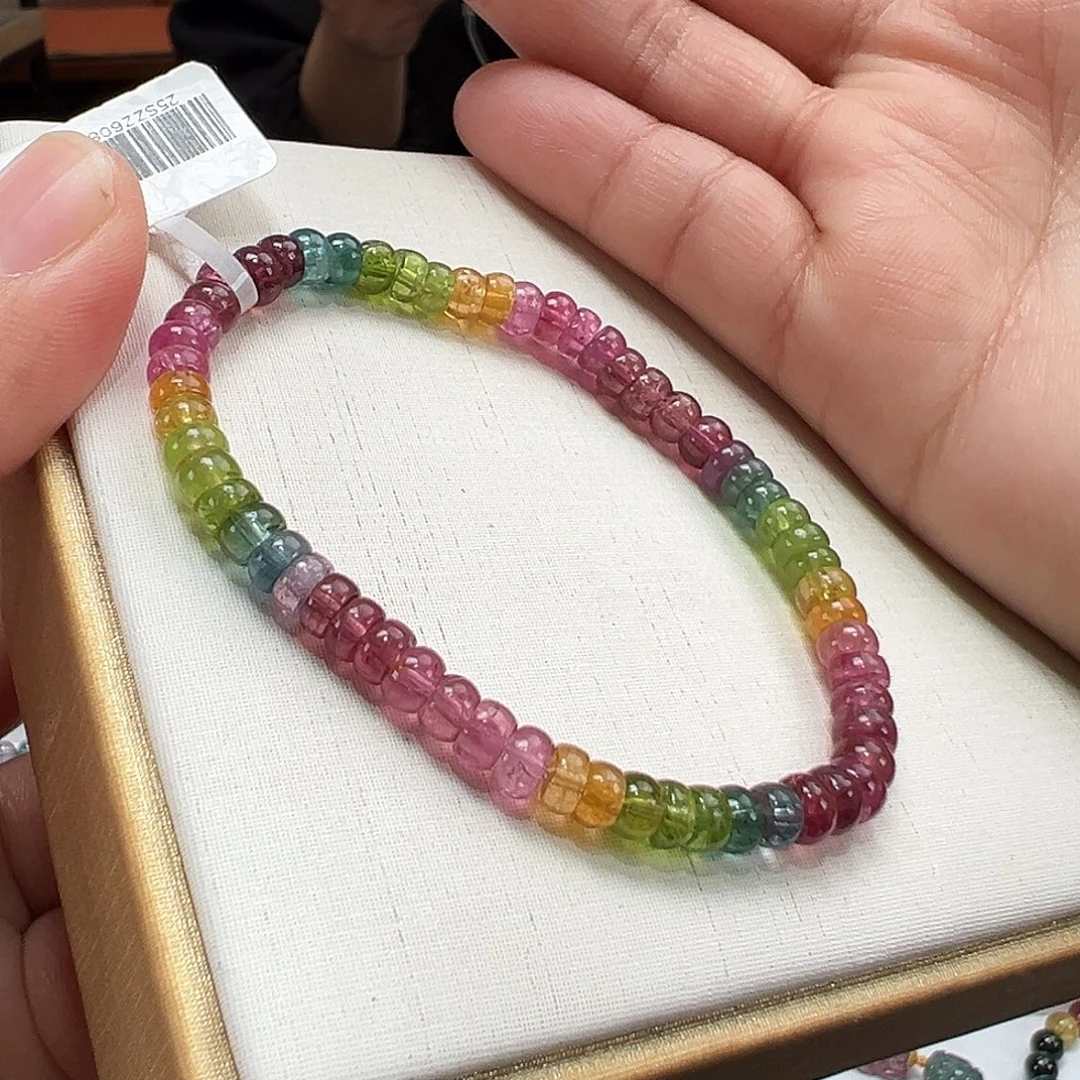 碧玺未镶嵌手串5mmmmmmmm